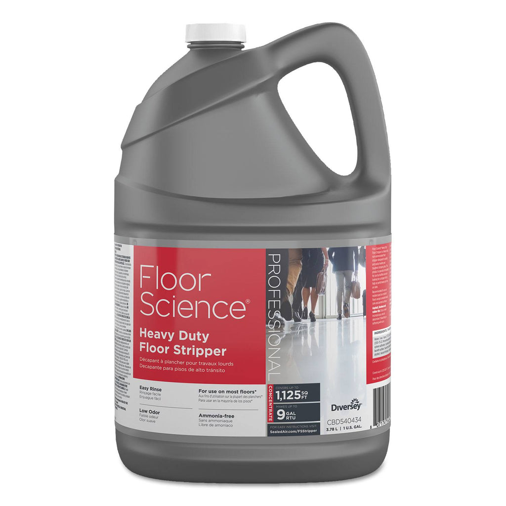 Heavy Duty Floor Stripper, Liquid, 1 Gal Bottle, 4/Carton G44593