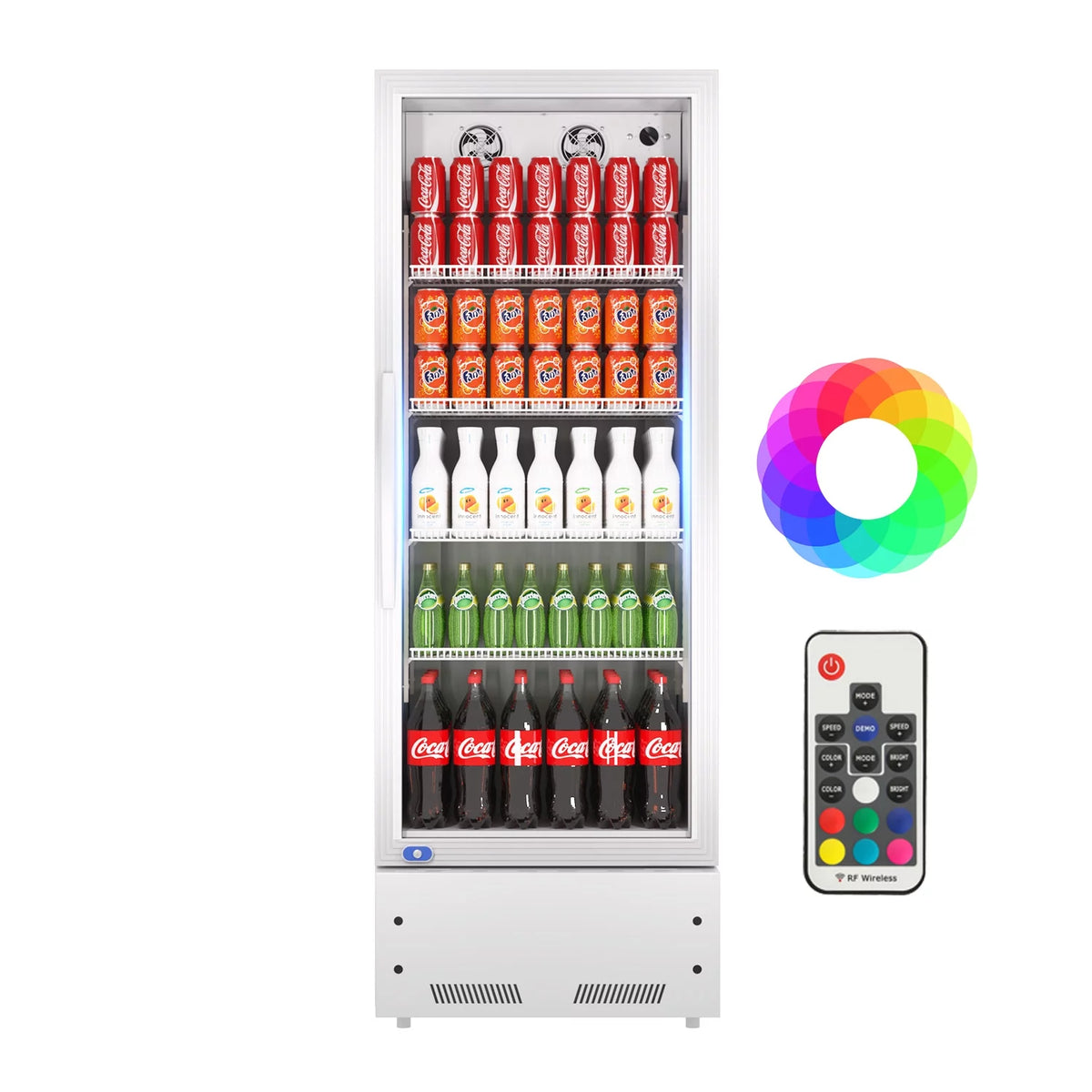 24'' Commercial Display Refrigerator with Glass Door J401