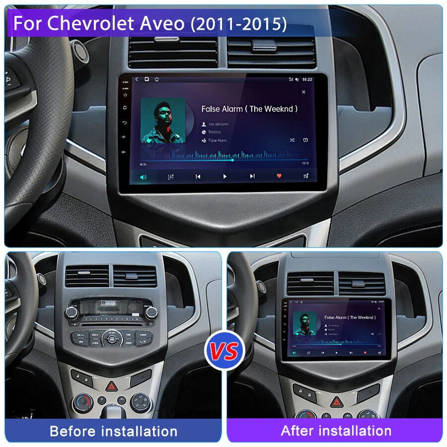 9 inch Touch Screen Car Radio Stereo with Apple Carplay Android Auto L6337