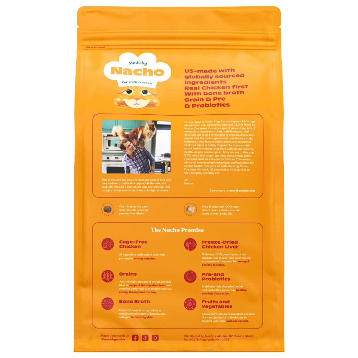 Dry Cat Food with Freeze Dried Raw Kibble B97775
