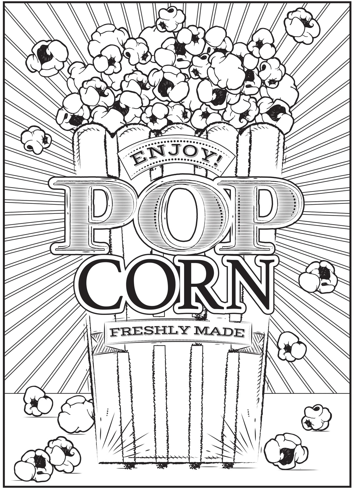 Sweet & Savory Adult Coloring Book, 64 Pages S718837