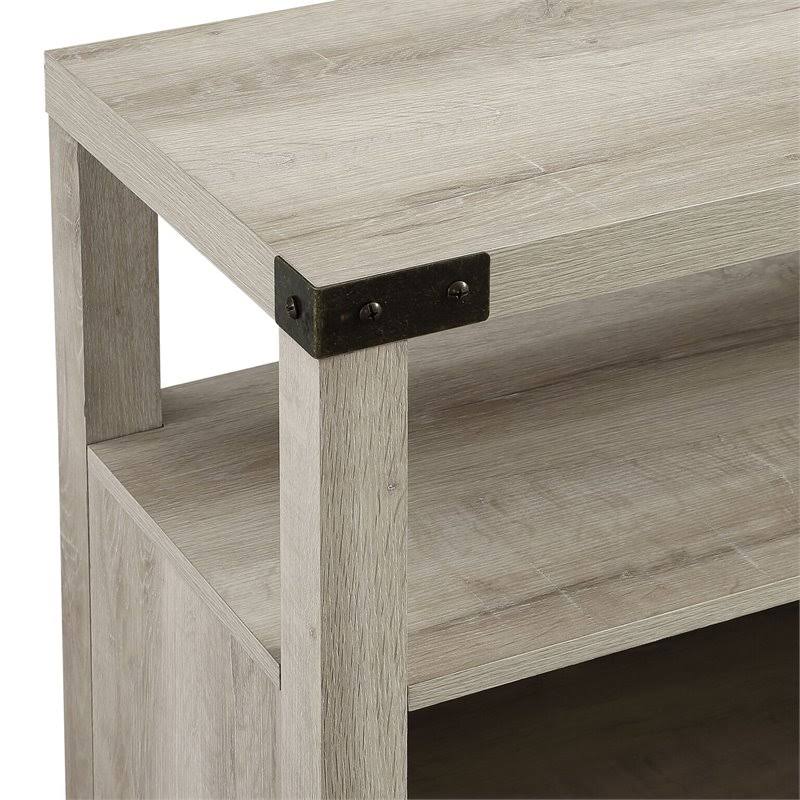White Oak Highboy Console H6533