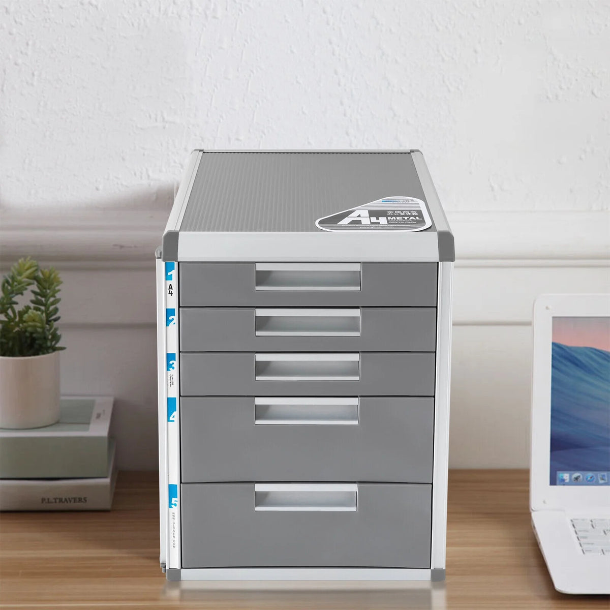 5 Drawer Aluminum Desktop Drawer Organizer G231