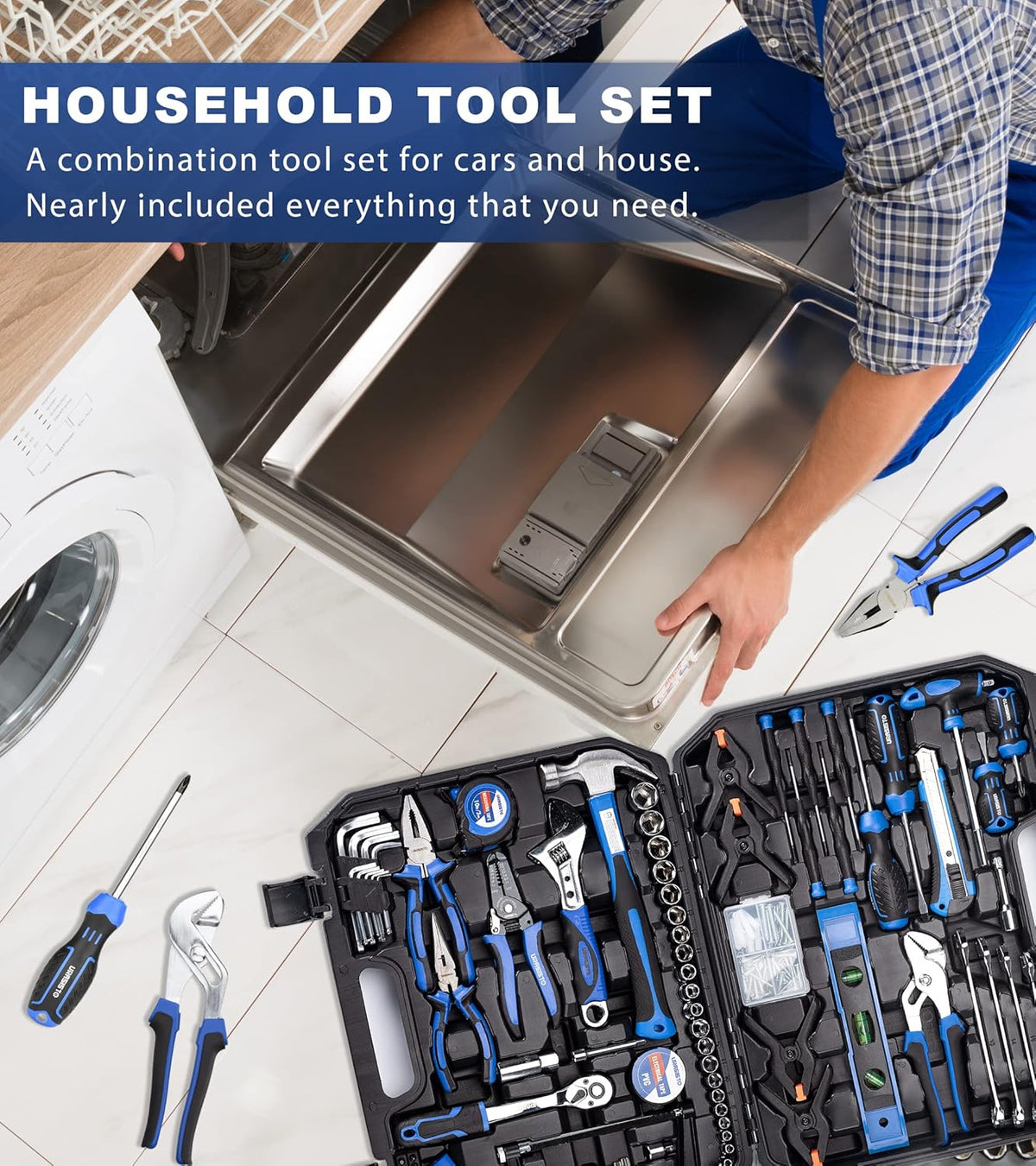 168-piece Hand Tools Kit M782689