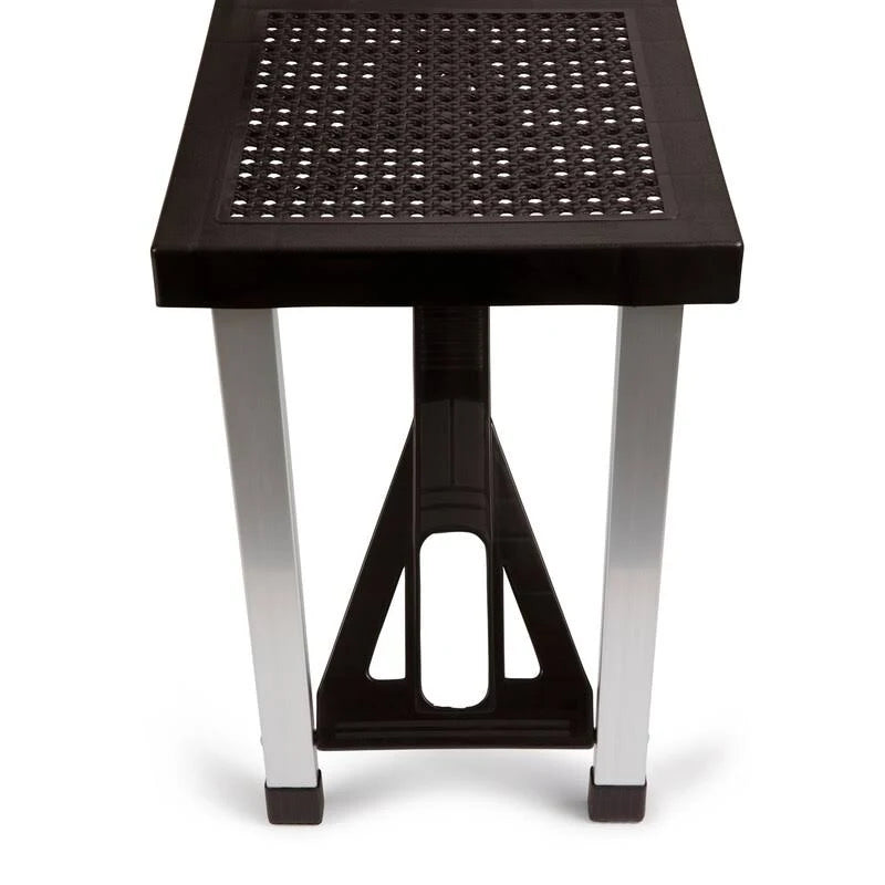 Black Picnic Table with Umbrella O7285