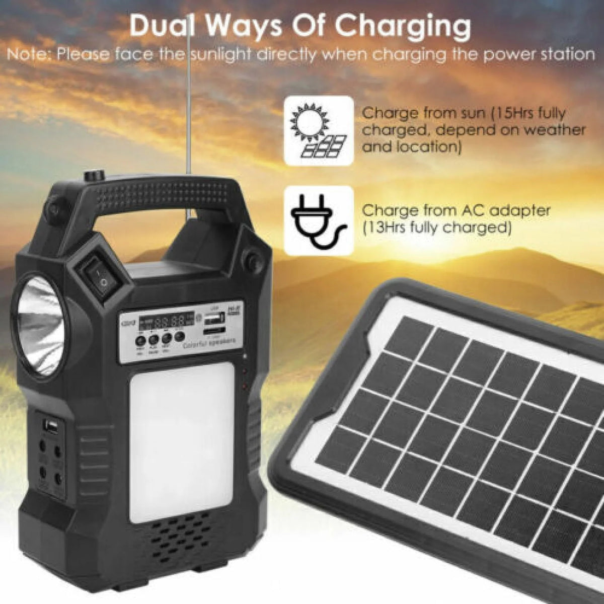 Portable Solar Power Station X3264