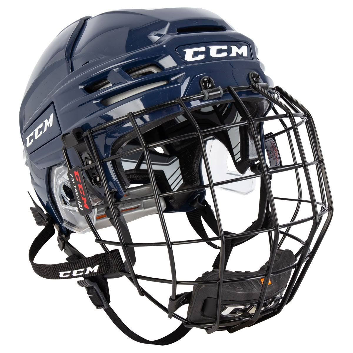 Navy Hockey Helmet Combo B155184