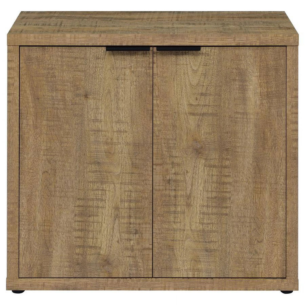 2-door Engineered Wood Accent Cabinet with Adjustable Shelves R517