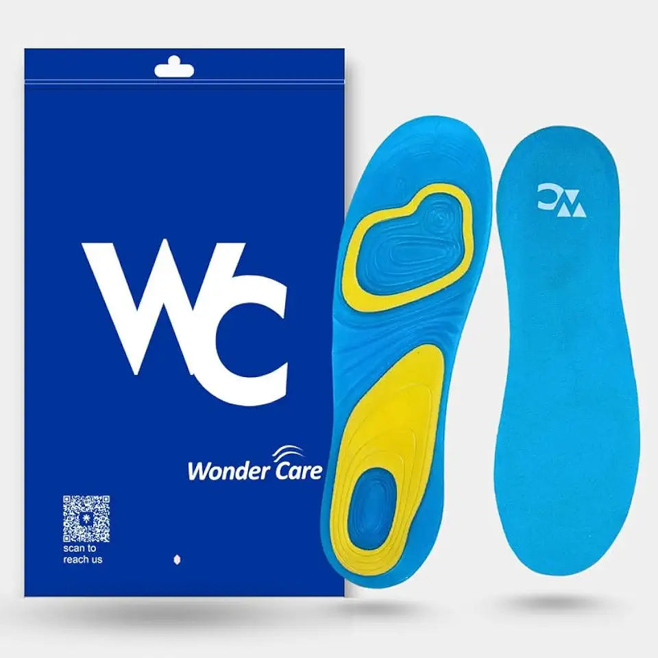 Silicone Gel Shoe Insoles Arch Support Cushion Pair of 2 R334
