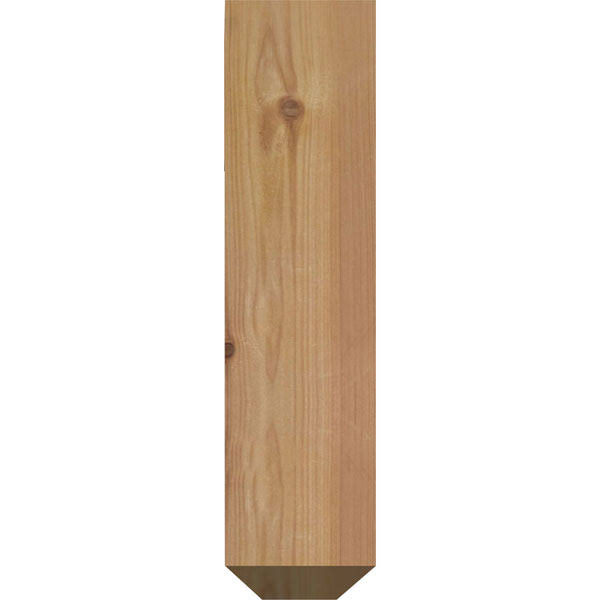Traditional Craftsman Ironcrest Smooth Bracket, Western Red Cedar A17224