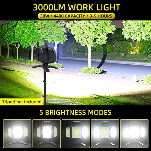 Portable LED Magnetic Work Light with 5 Light Modes Q26673