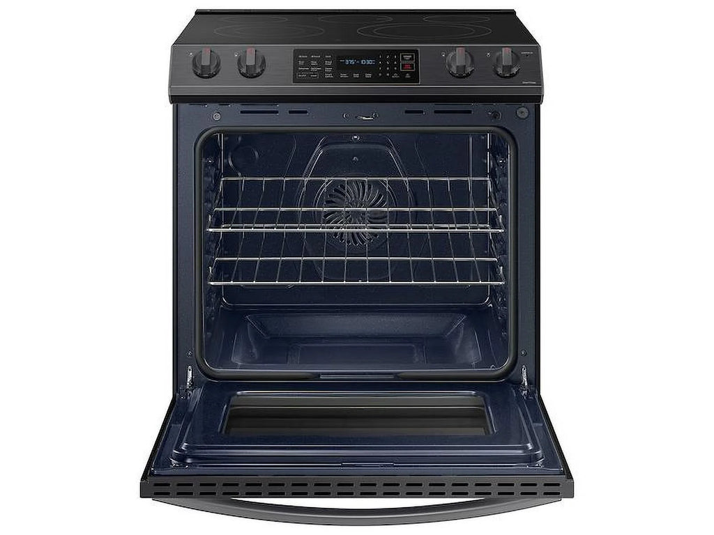 6.3 Cu. Ft. Black Stainless Slide-In Electric Range with Convection B53223