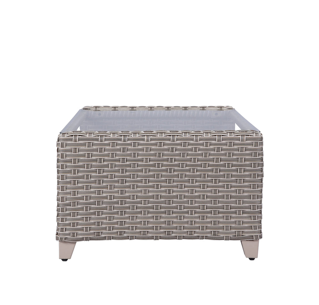 Gray Fabric Patio Sofa Set A683003
