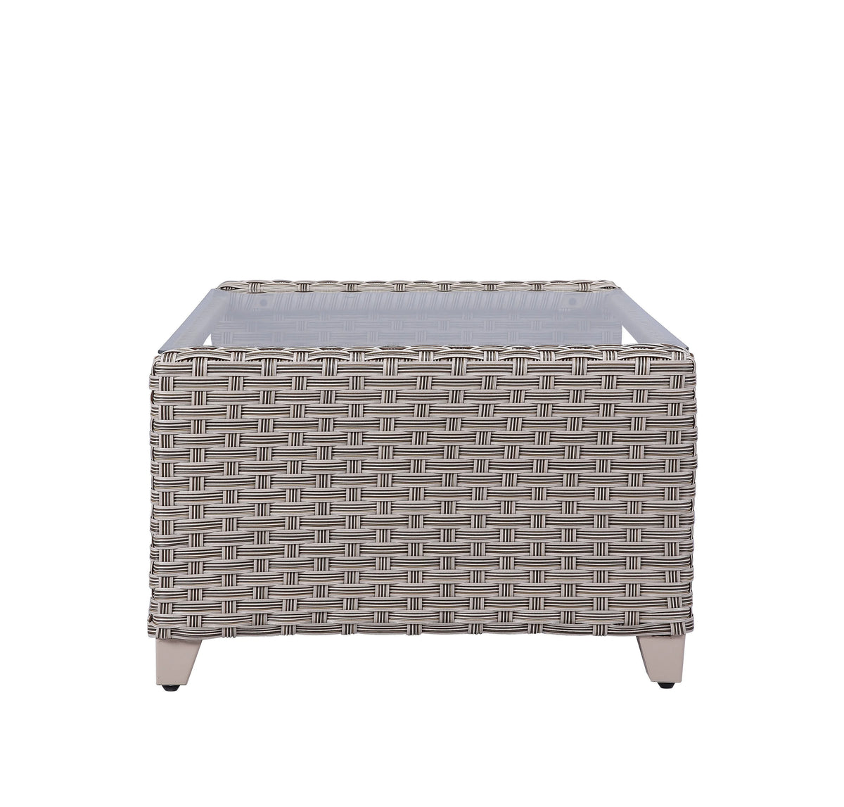 Gray Fabric Patio Sofa Set A683003