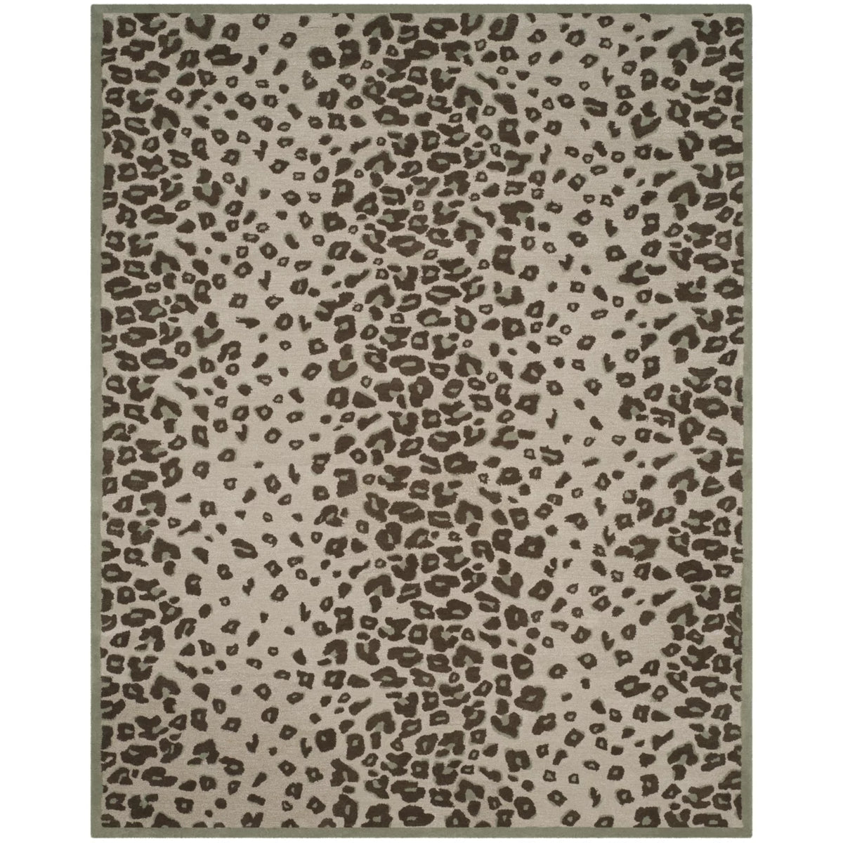 Grassland Green 8' x 10' Spotted Area Rug J824