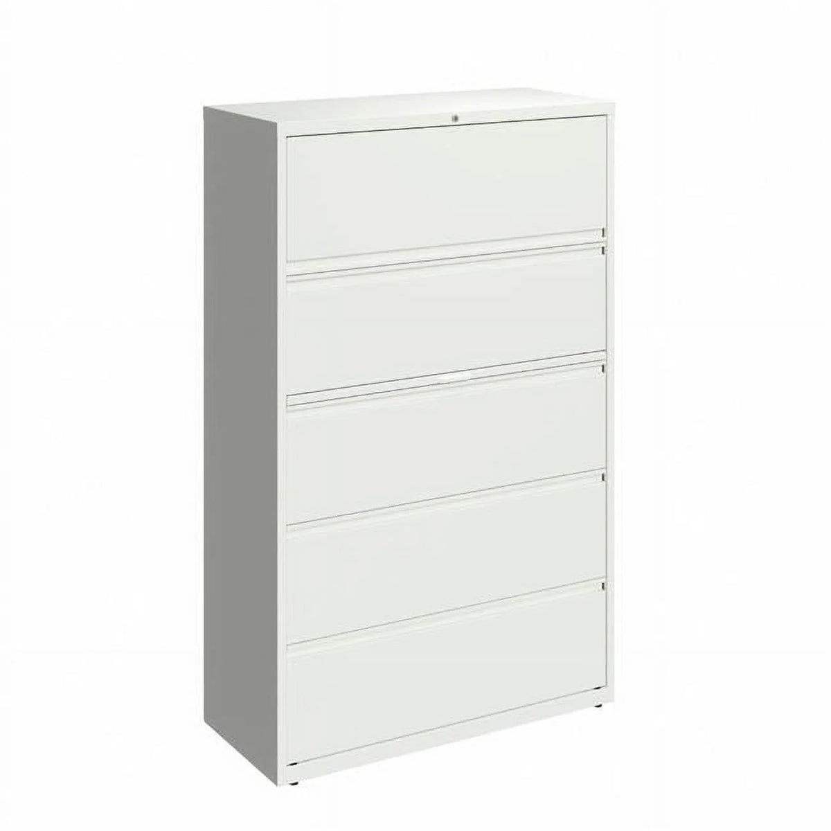 White 5-Drawer Lateral File Cabinet Y3876