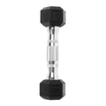 25lb Rubber Hex Dumbbell T365