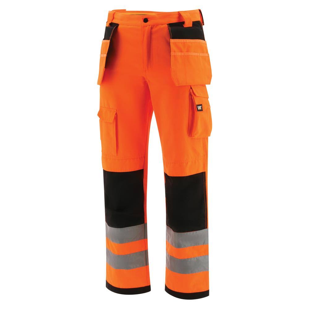 High-Visibility Orange Work Pant E66418