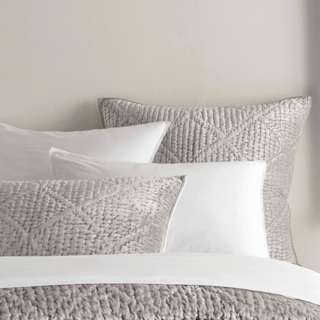 Euro Quilted Velvet Sham B42112