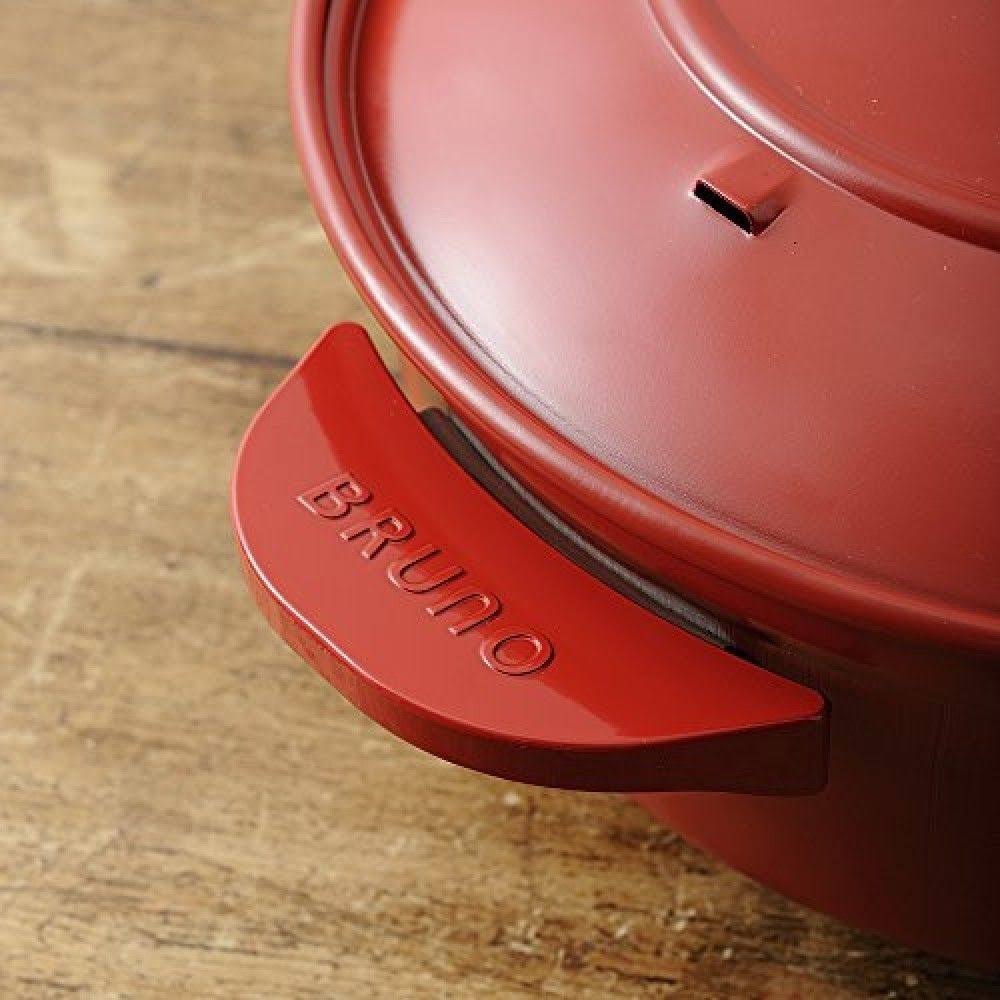 Red Electric Grill Pot B205