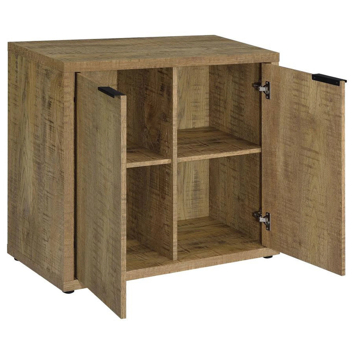2-door Engineered Wood Accent Cabinet with Adjustable Shelves R517