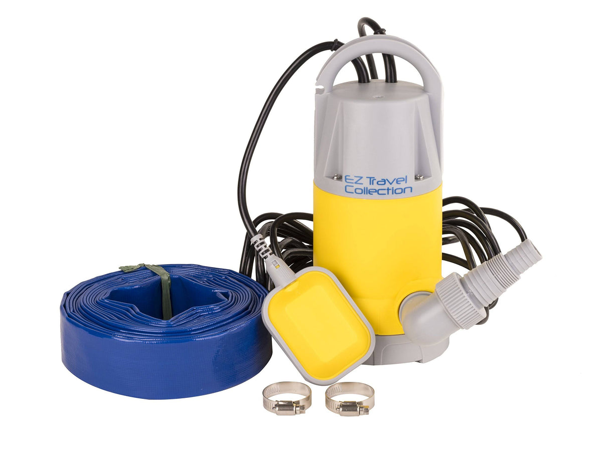 Hot Tub and Swimming Pool Drain Pump with Hose I5936