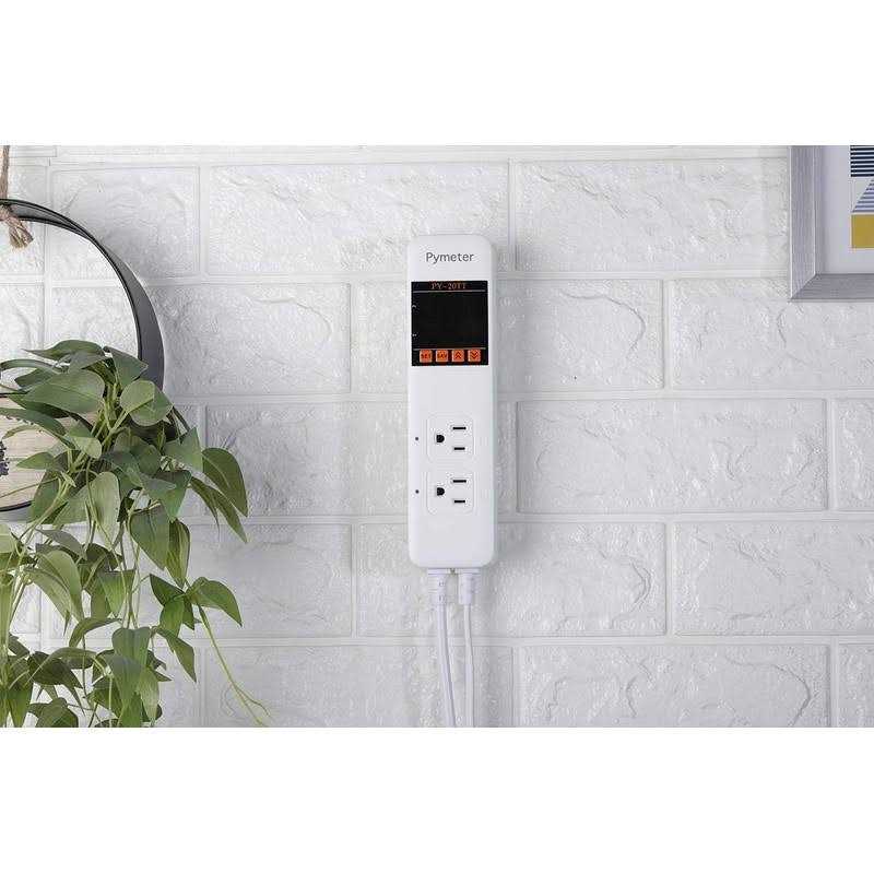 Digital Temperature Controller Dual Probe Thermostat Outlet P804158
