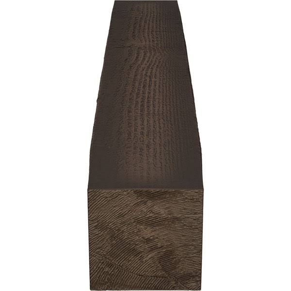 Rough Sawn Faux Wood Fireplace Mantel K600834