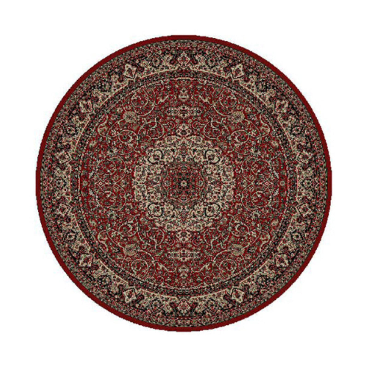 Persian Classics Isfahan Red 5&3x22 Round L598770