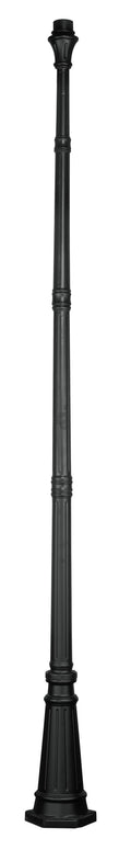 Black Cast Aluminum Outdoor Post G427