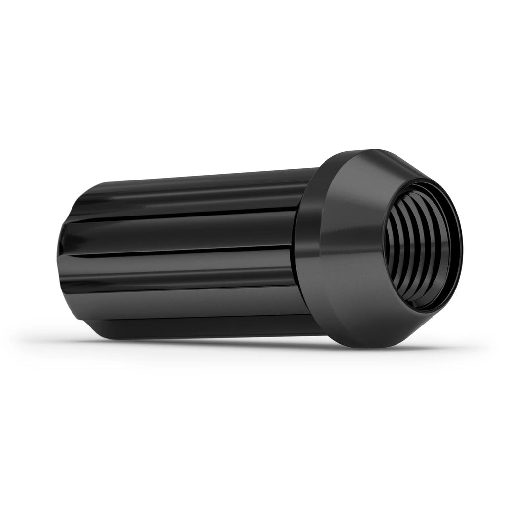 Black Chrome M14 x 1.50 Spline Lug Nut, 24 Pack J928430