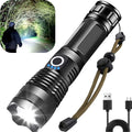 100000 High Lumens Usb Rechargeable Waterproof Flashlight K785