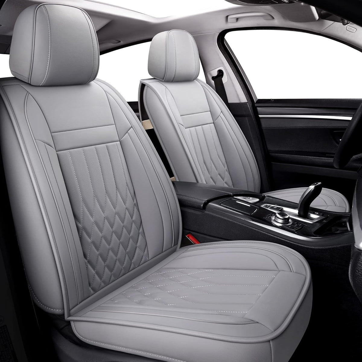 5 Seat Water Proof Faux Leather Car Seat Covers S50624