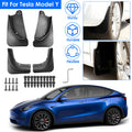 4PCS Drill-Free Splash Guards for Tesla Model Y 2020-2023 K783