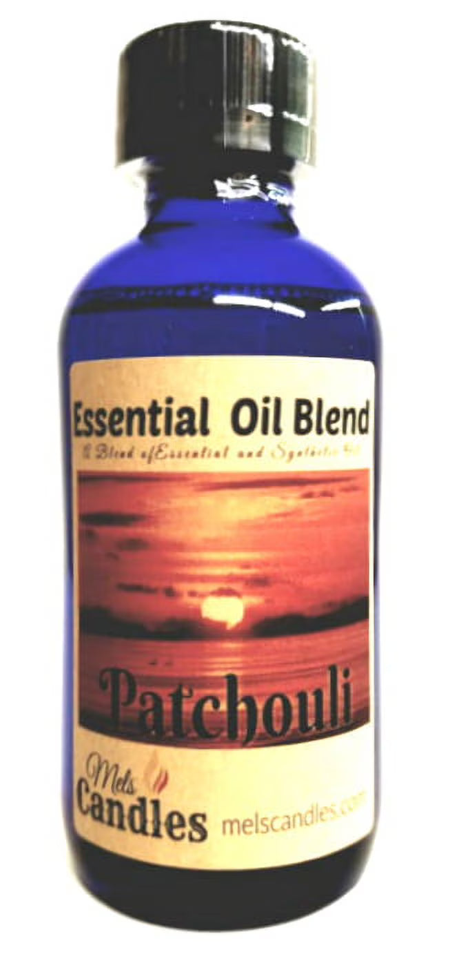 Patchouli 4 ounce Glass Bottle Essential Oil Blend Fragrance Perfume Oil N386762