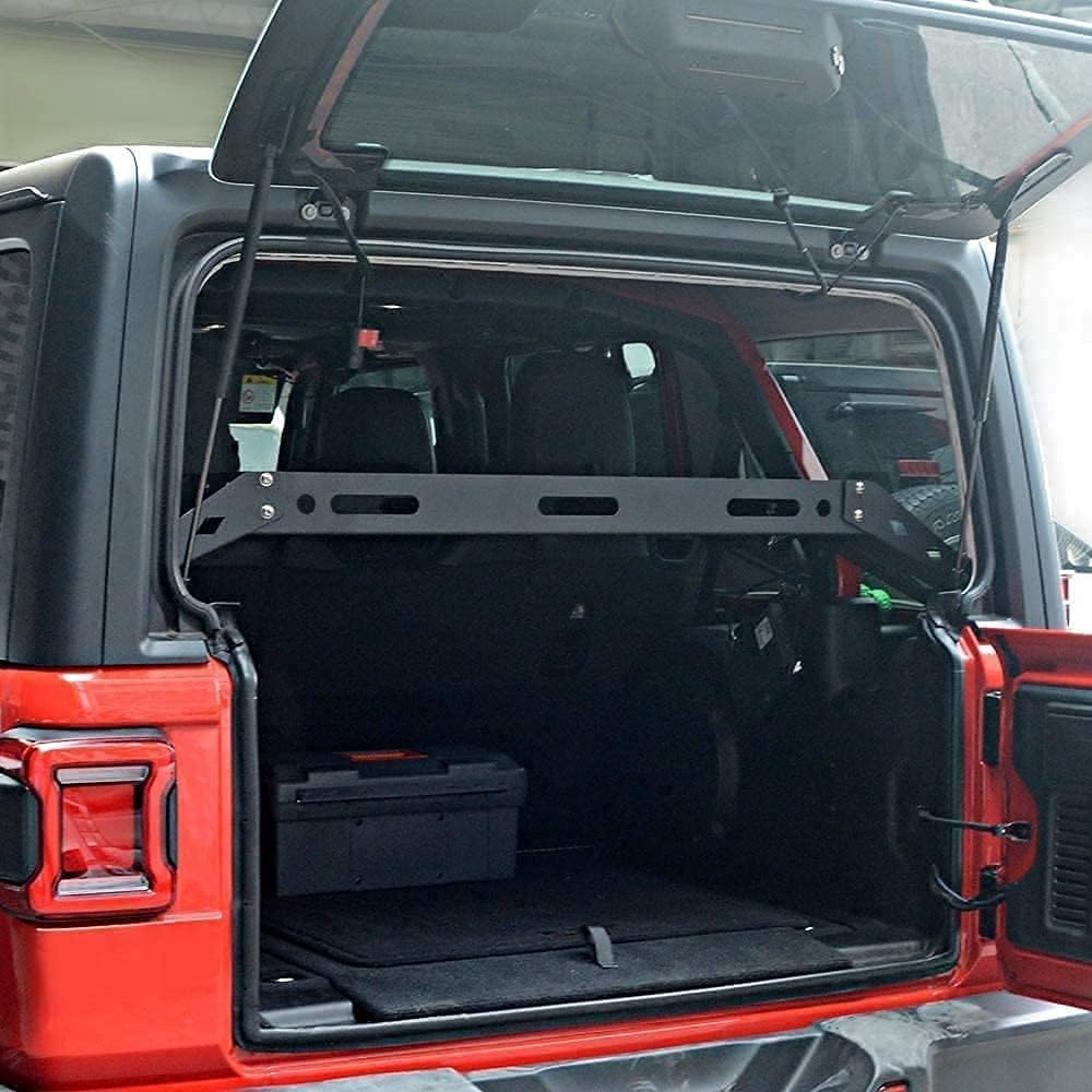 Aluminum Alloy Cargo Rack Basket Storage Carrier for 2018-2021 Wrangler JLU 4 Doors C744