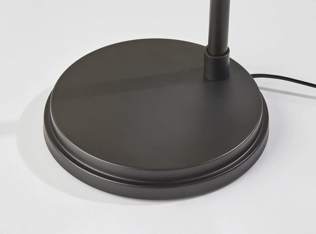 60" 1-Light Black Metal Floor Lamp O455