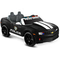 12V Two Seater Chevrolet Camaro Police Edition Ride On J587