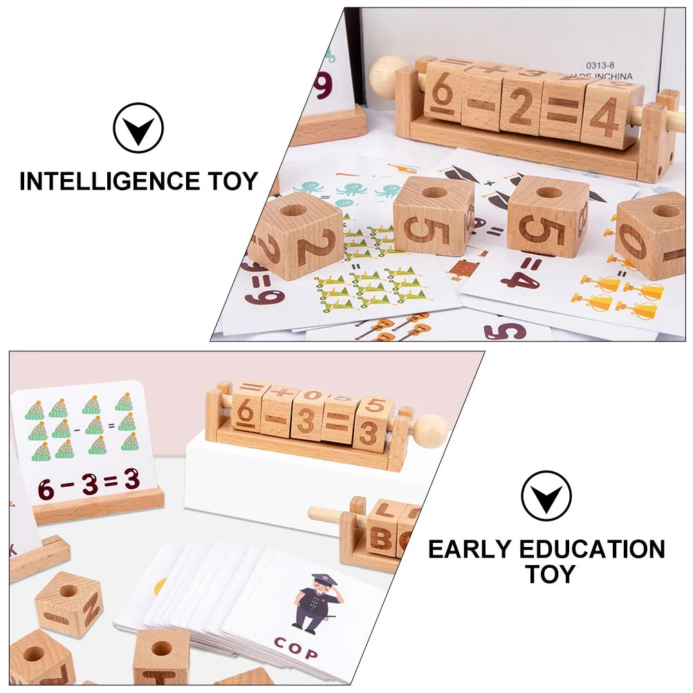 Wooden Learning String Toy Building Blocks R6567