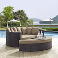 Espresso Mocha Outdoor Patio Daybed E107961