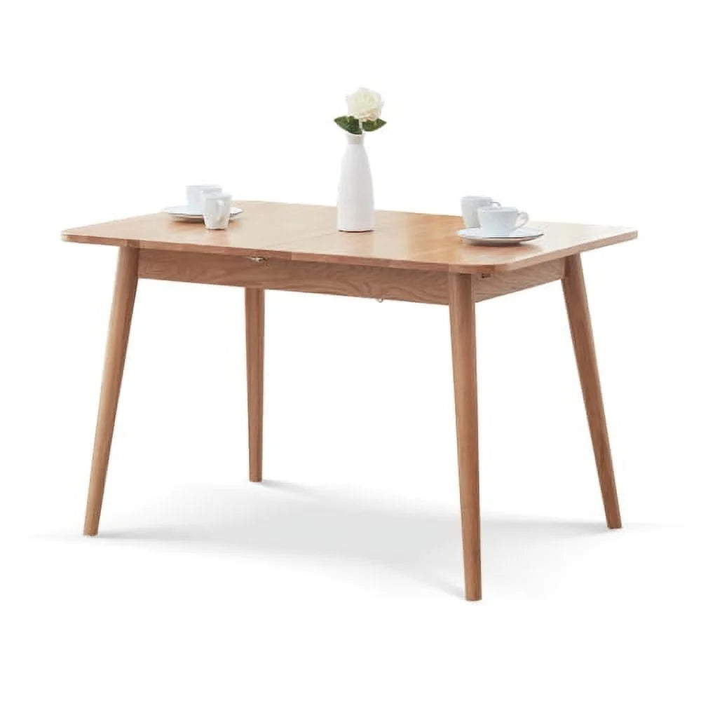 Solid Oak Telescopic Dining Table 1.2-1.6M C90282