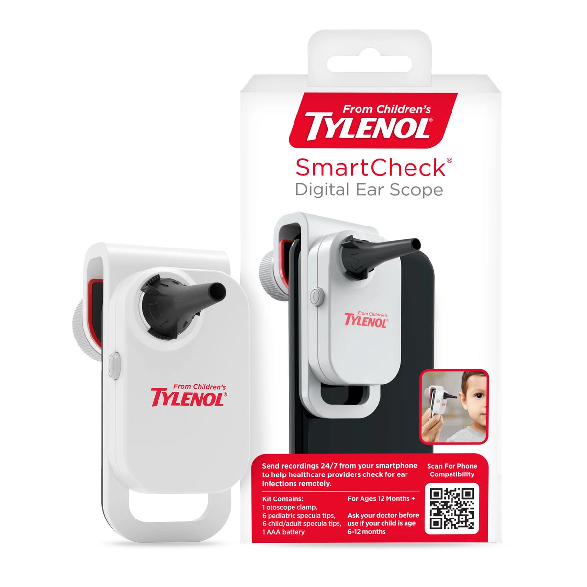 Digital Ear Scope Otoscope Kit P465