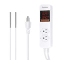 Digital Temperature Controller Dual Probe Thermostat Outlet P804158