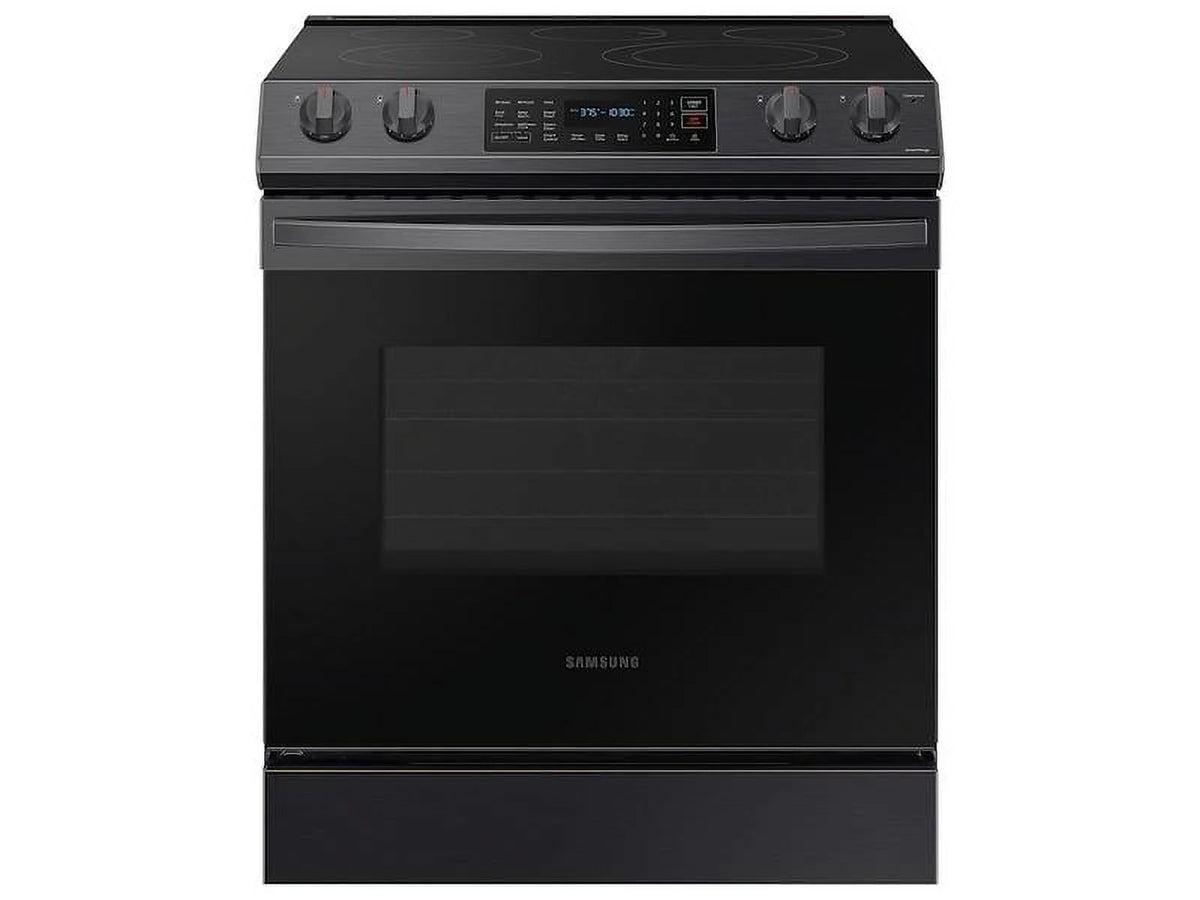 6.3 Cu. Ft. Black Stainless Slide-In Electric Range with Convection B53223