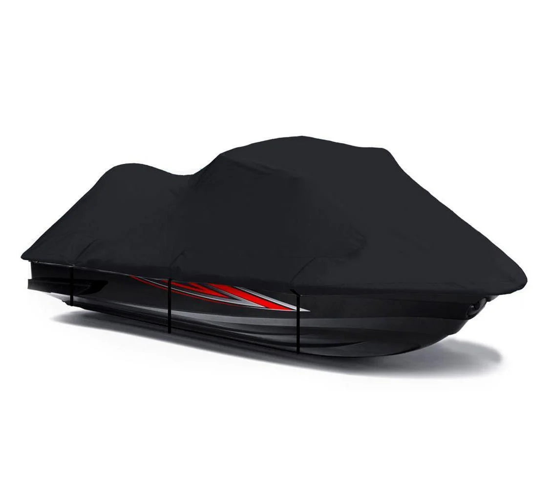 Black Jet Ski PWC Cover 2 Seater H3856