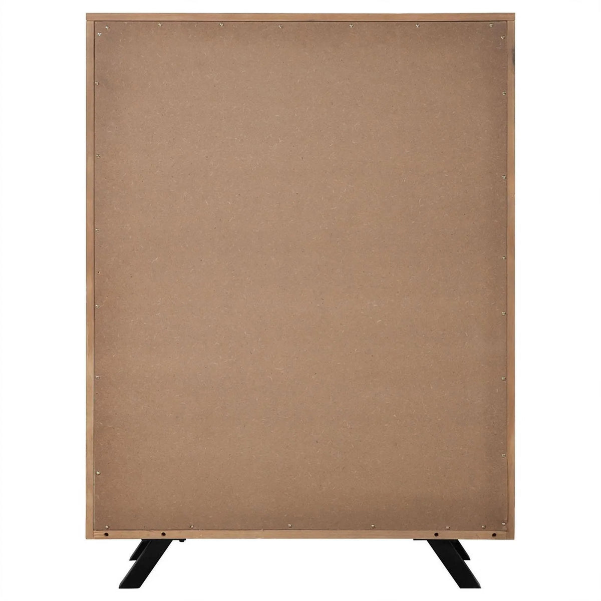 Light Honey Brown 5-drawer Rectangular Chest I192