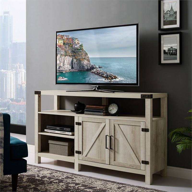 White Oak Highboy Console H6533