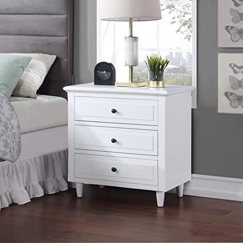 3 Drawer Nightstand Bedside Table with Hidden Space X765