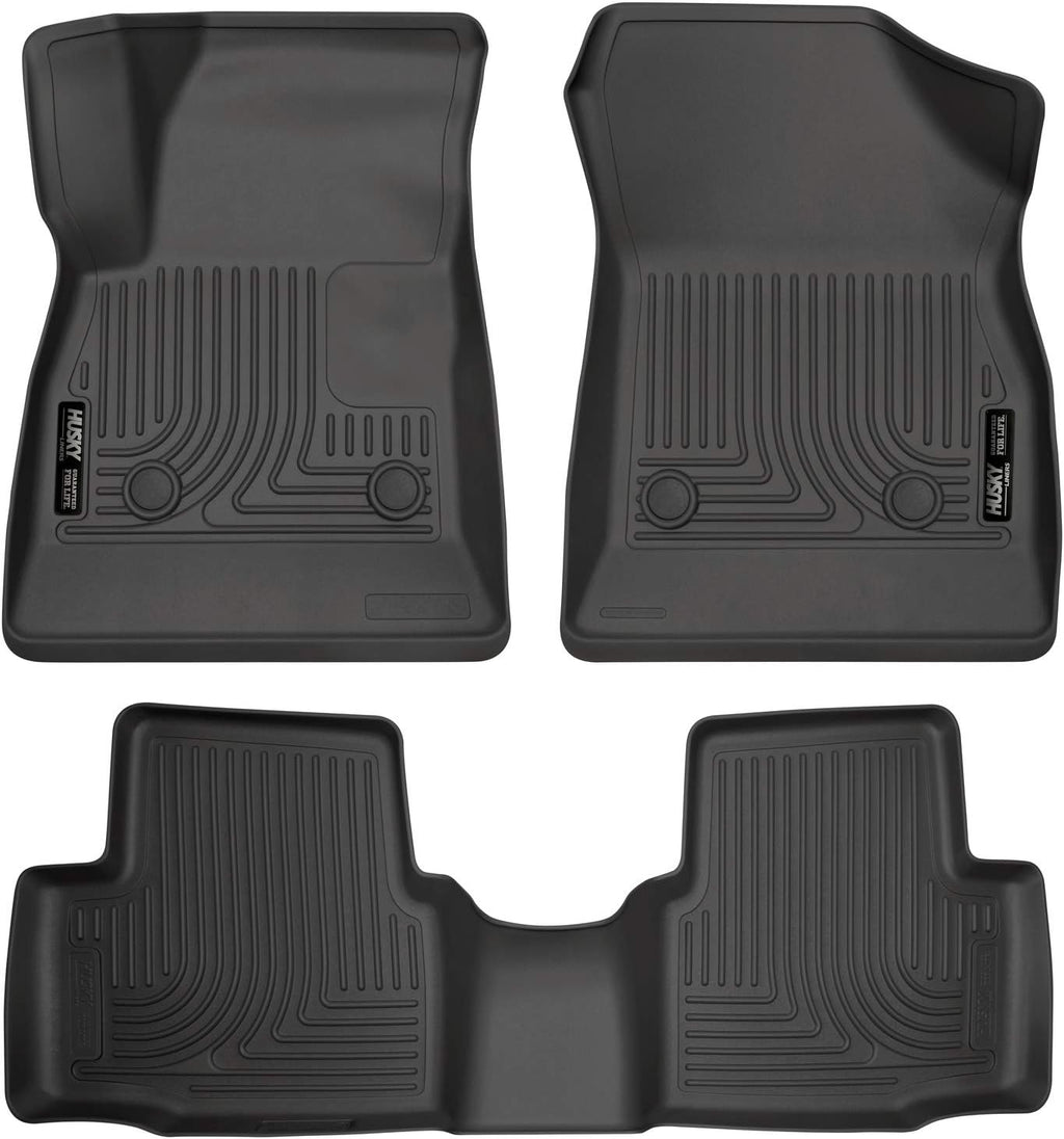 Black Front & 2nd Seat Floor Liners 3 Pcs M665