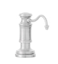 Satin Chrome Soap Lotion Dispenser with Hook Spout Y447